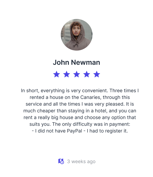 Social proof of your reviews using Reva API